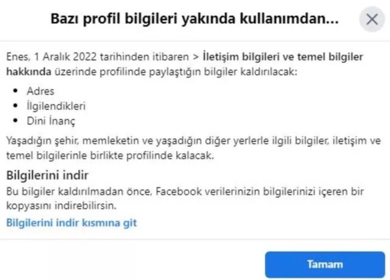 Facebook'tan tarihi karar