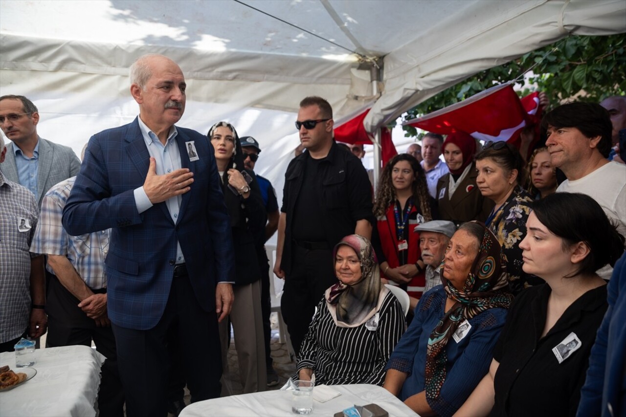 TBMM Başkanı Numan Kurtulmuş, Batı Şeria'da İsrail askerlerince öldürülen Ayşenur Ezgi Eygi'nin...