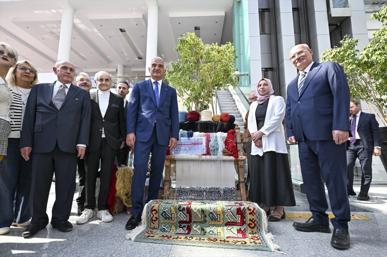 Kültür ve Turizm Bakanı Mehmet Nuri Ersoy, Ankara Kültür Yolu Festivali kapsamında ATO...