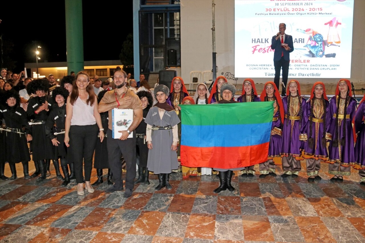 Muğla’nın Fethiye ilçesinde uluslararası halk oyunları festivali düzenlendi. Fethiye Belediyesi...