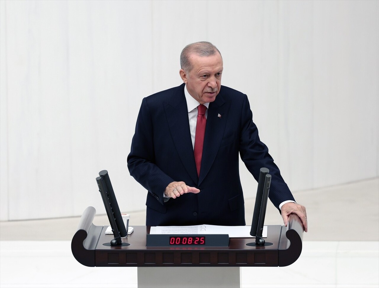 Cumhurbaşkanı Recep Tayyip Erdoğan, TBMM 28. Dönem 3. Yasama Yılı Açılışı dolayısıyla Meclis Genel...