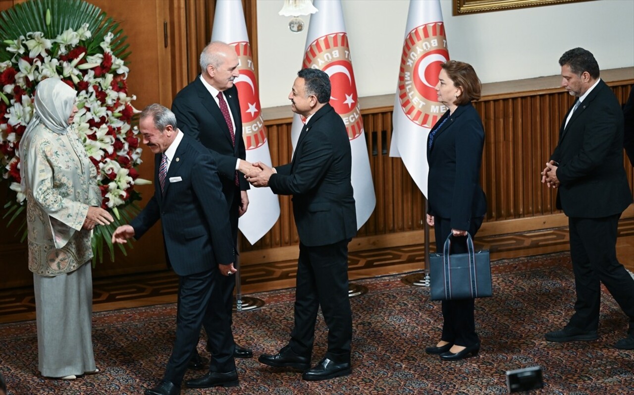 TBMM Başkanı Numan Kurtulmuş, TBMM'nin 28. Dönem 3. Yasama Yılı açılışı dolayısıyla TBMM Tören...