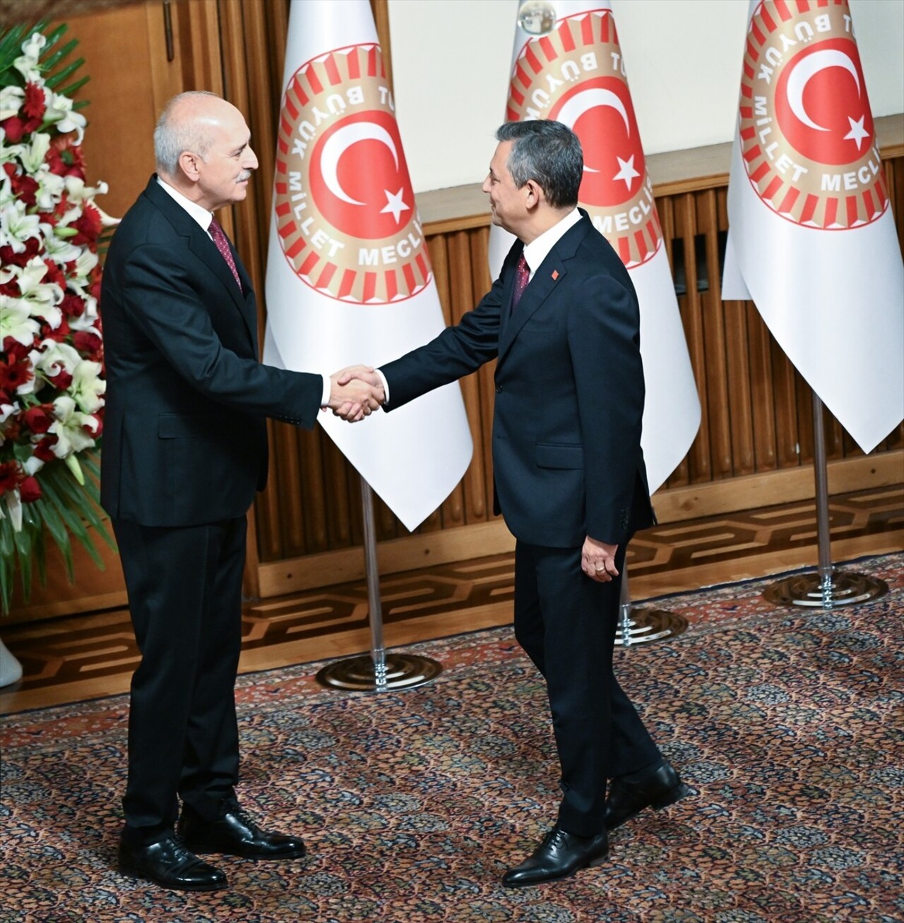 TBMM Başkanı Numan Kurtulmuş, TBMM'nin 28. Dönem 3. Yasama Yılı açılışı dolayısıyla TBMM Tören...