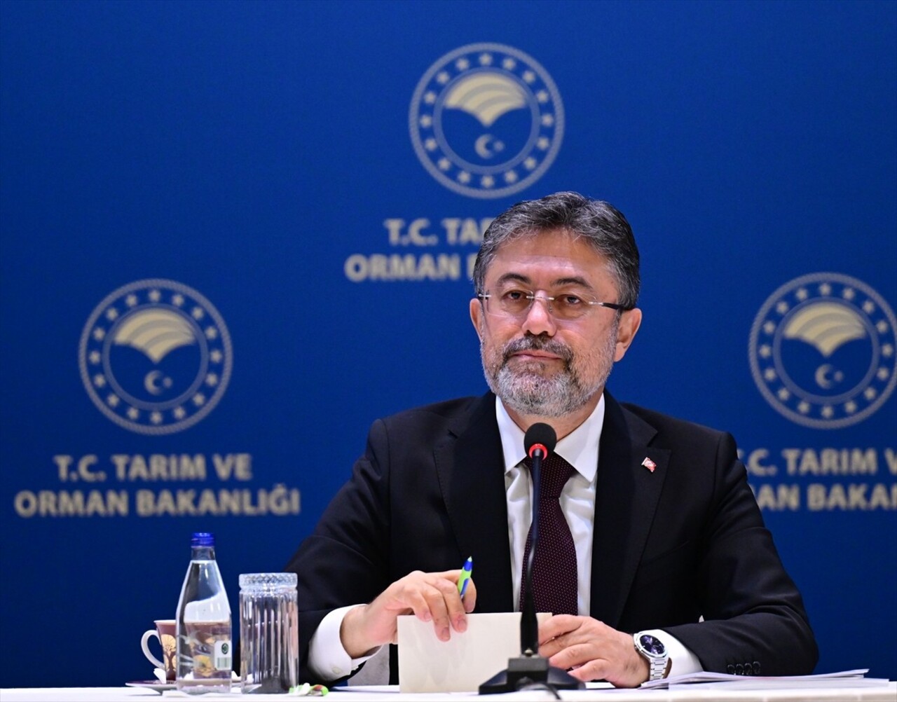 Tarım ve Orman Bakanı İbrahim Yumaklı, Dolmabahçe Çalışma Ofisi'nde düzenlenen "Güvenilir Gıdada...