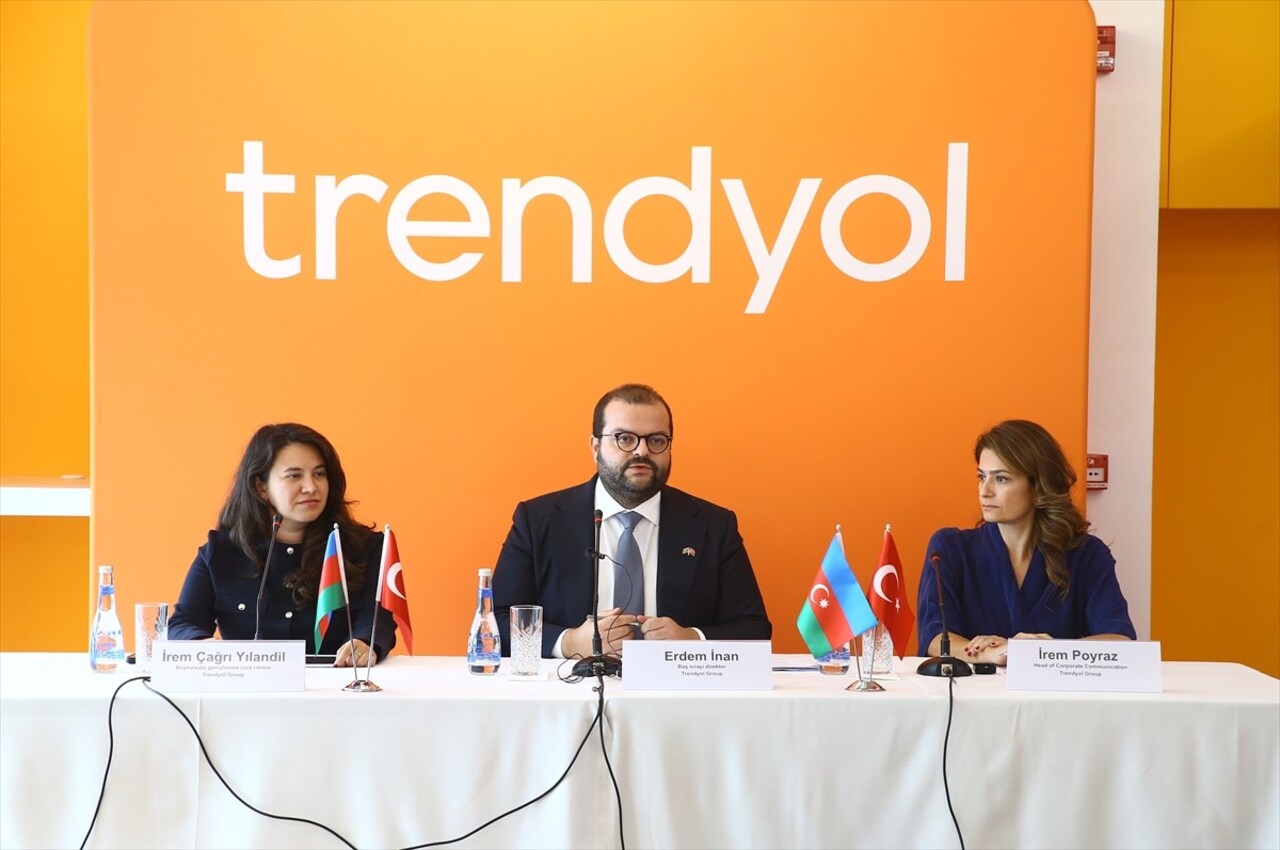 Trendyol Grubu Üst Yöneticisi (CEO) Erdem İnan, Trendyol'un Bakü'de yeni ofis açmasının ardından...