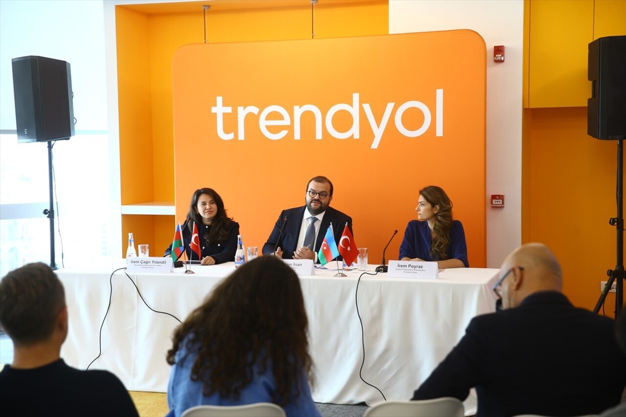 Trendyol Grubu Üst Yöneticisi (CEO) Erdem İnan, Trendyol'un Bakü'de yeni ofis açmasının ardından...