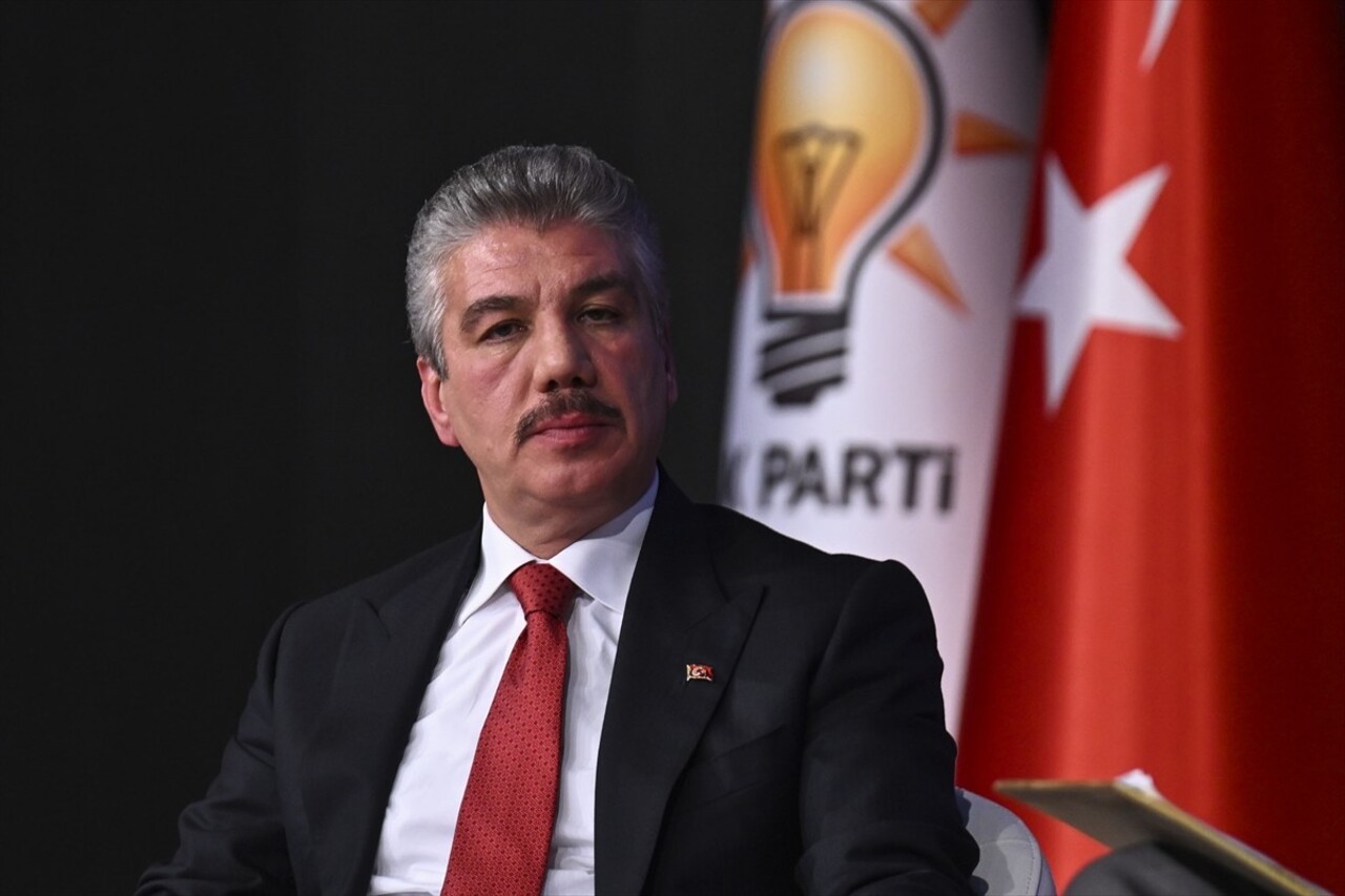 AK Parti Dış İlişkiler Başkanlığı ve İnsan Hakları Başkanlığının Ankara'da düzenlediği Filistin'in...