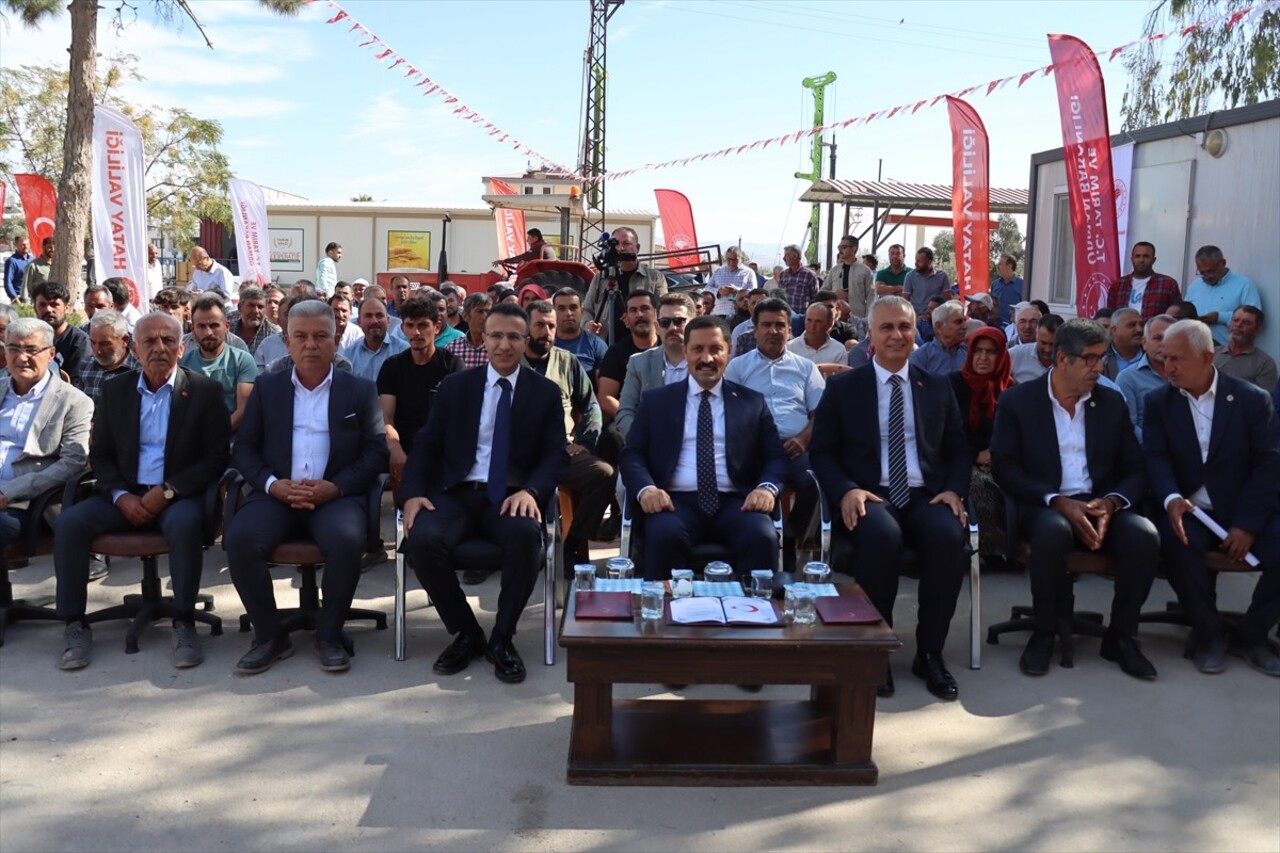 Hatay'da 6 Şubat 2023'teki depremlerden etkilenen damızlık koyun ve keçi yetiştiricisi 116...