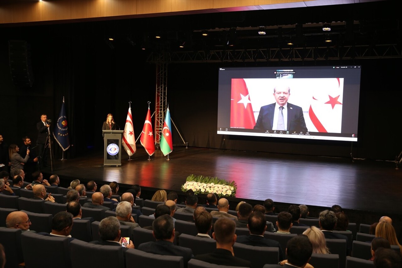  Tekirdağ'ın Çorlu ilçesinde, Türkiye, Kuzey Kıbrıs Türk Cumhuriyeti (KKTC) ve Azerbaycan iş...