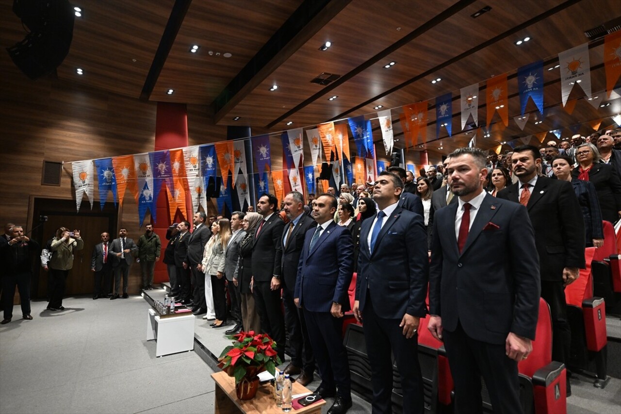 Sanayi ve Teknoloji Bakanı Mehmet Fatih Kacır, Atatürk Kültür Merkezi’nde düzenlenen AK Parti...