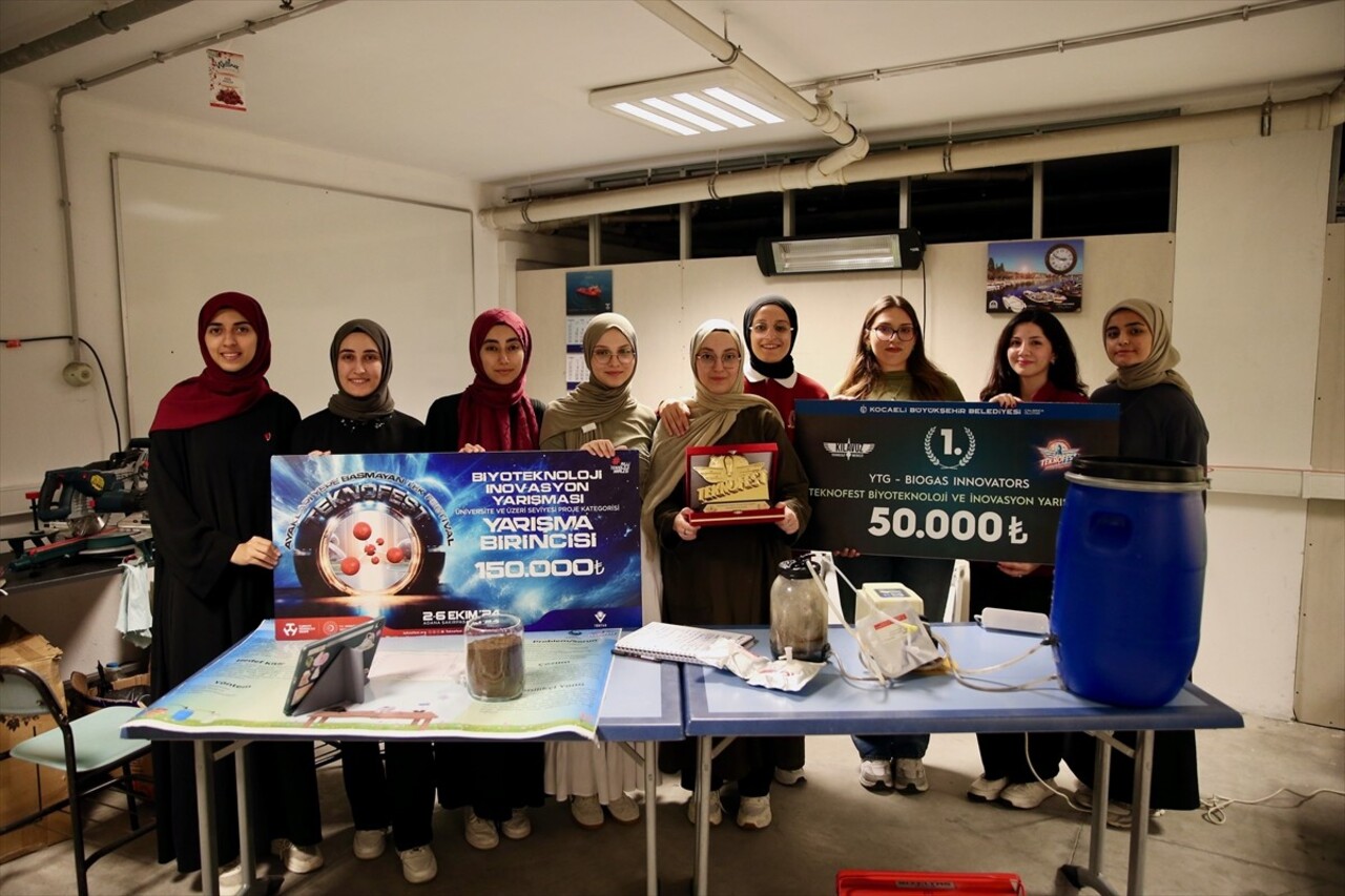 Gebze Teknik Üniversitesi'nde okuyan farklı bölümlerdeki 9 öğrenciden oluşan takım, organik...