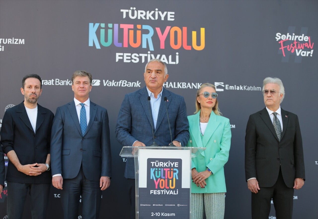 Kültür ve Turizm Bakanlığınca gerçekleştirilen Türkiye Kültür Yolu Festivali'nin son durağı...