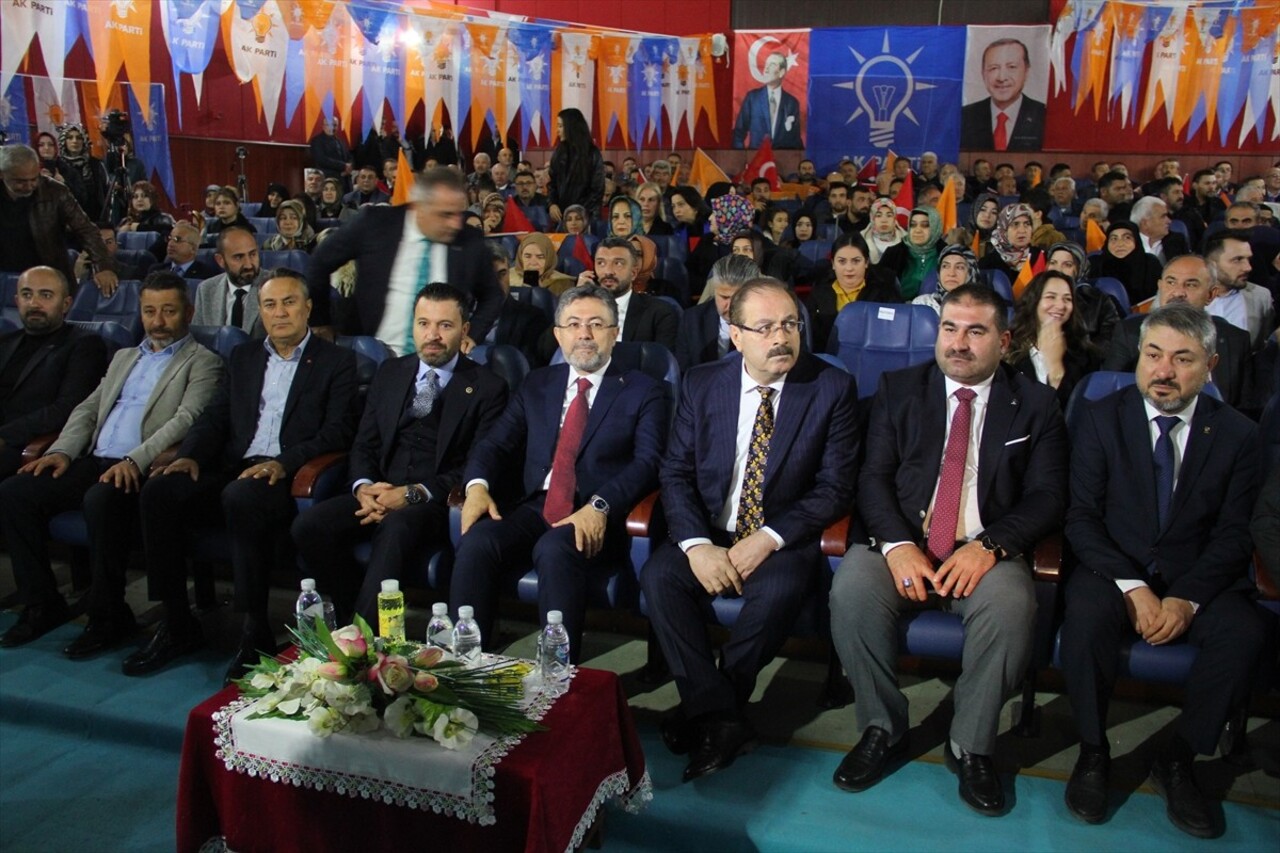 Tarım ve Orman Bakanı İbrahim Yumaklı, Yozgat'ın Sorgun ilçesinde İlyas Arslan Kültür Merkezi'nde...