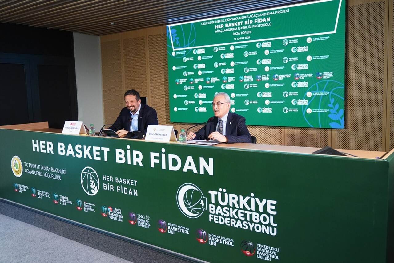 Türkiye Basketbol Federasyonu (TBF) ile Tarım ve Orman Bakanlığı Orman Genel Müdürlüğü arasında...