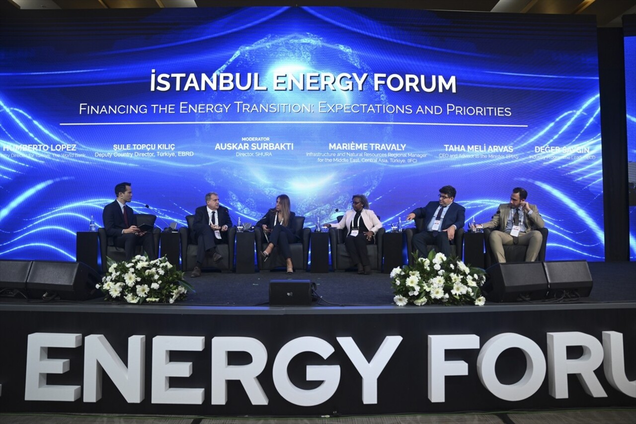 Anadolu Ajansının (AA) Enerji ve Tabii Kaynaklar Bakanlığı himayesinde düzenlediği İstanbul Energy...