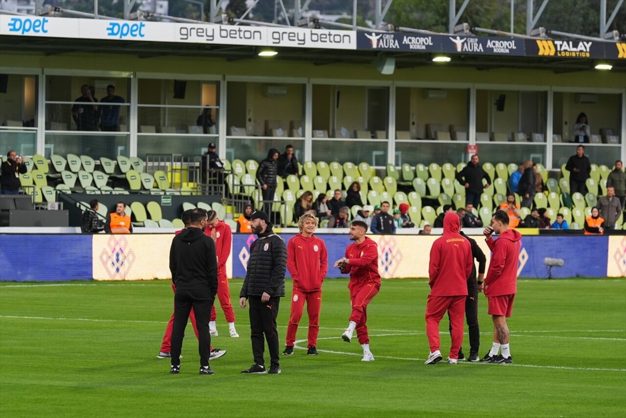 Trendyol Süper Lig’in 13. haftasında Sipay Bodrum FK ile Galatasaray, Grey Beton Bodrum Stadı’nda...