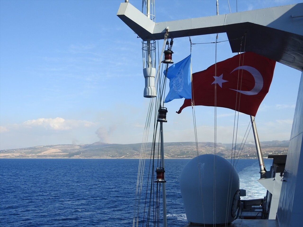 Birleşmiş Milletler Lübnan Geçici Görev Kuvveti (UNIFIL) Deniz Görev Grubu Komutanı Tuğamiral...