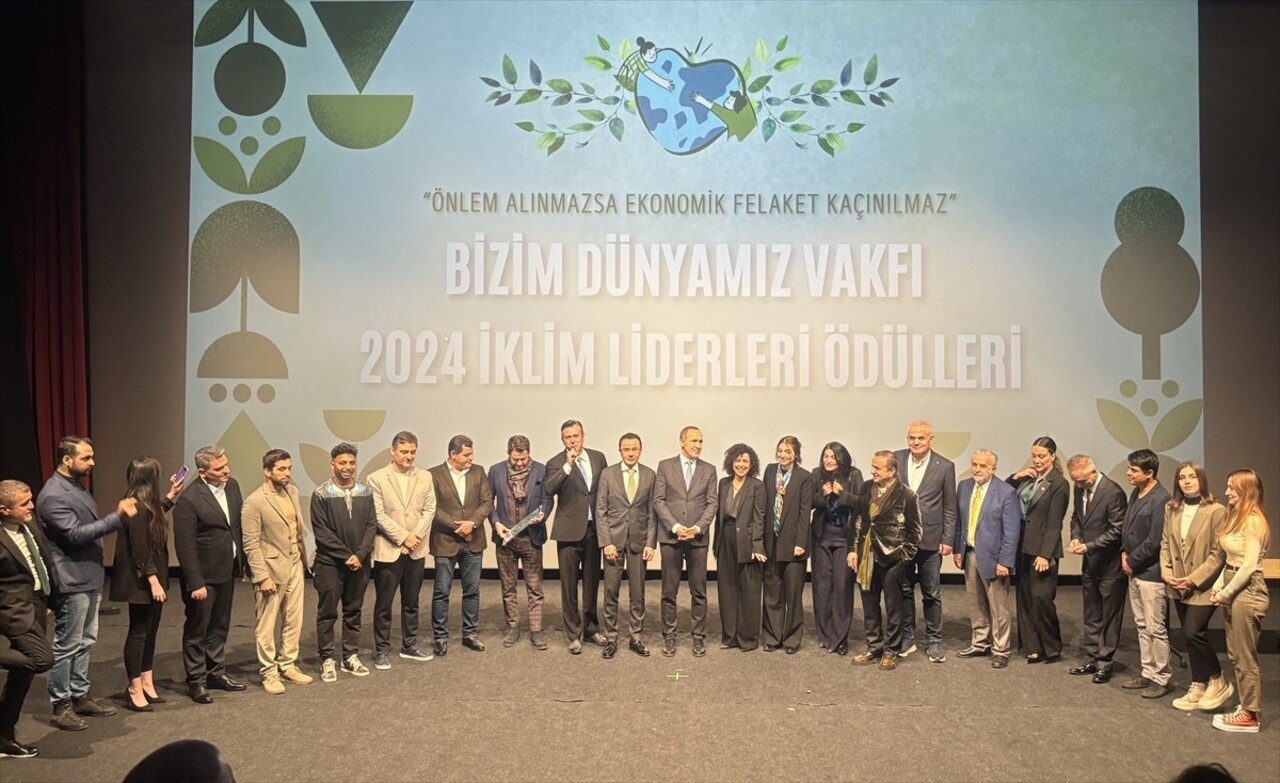 Bizim Dünyamız Vakfınca, üçüncü kez düzenlenen İklim Liderleri Ödülleri, İstanbul Sinema...