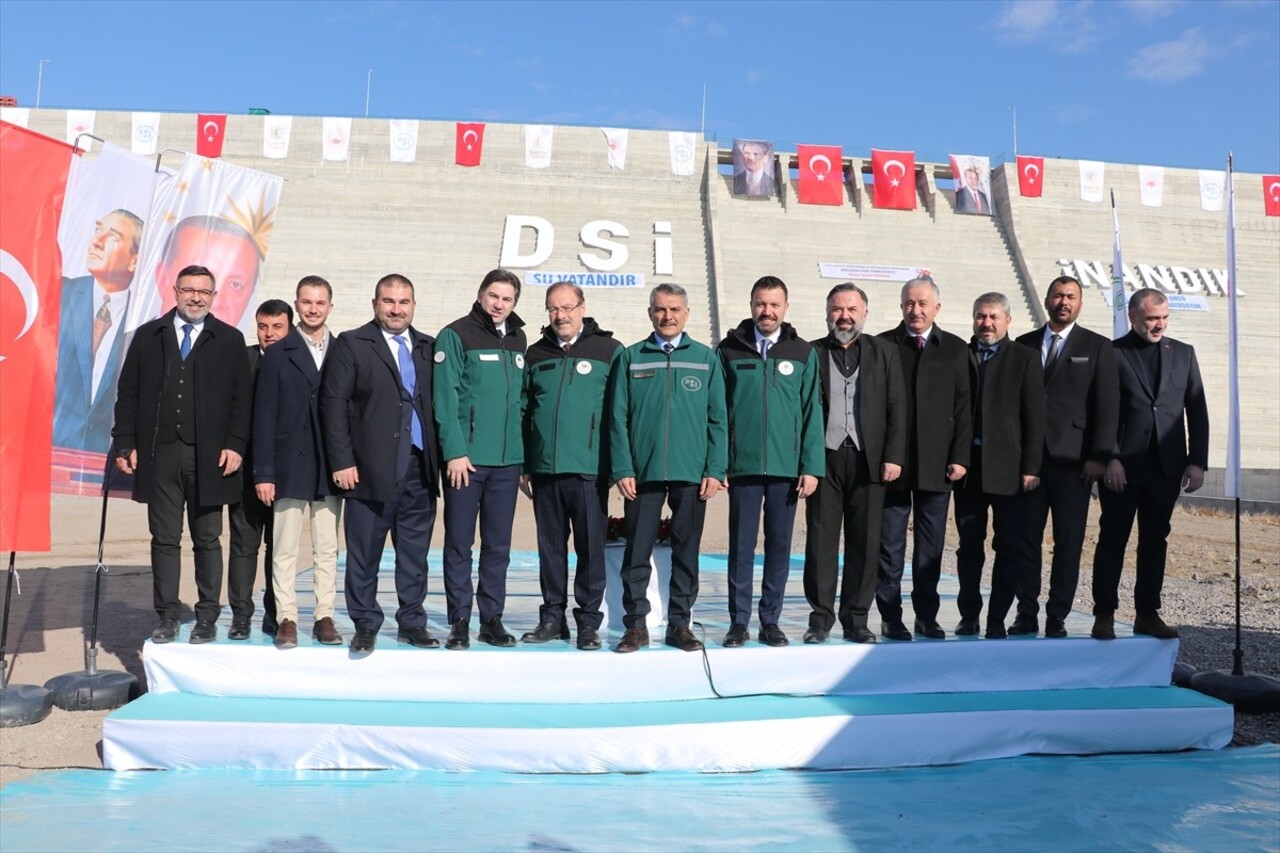 Devlet Su İşleri (DSİ) Genel Müdürlüğü tarafından Yozgat'ın Yerköy ilçesinde yapımı tamamlanan...